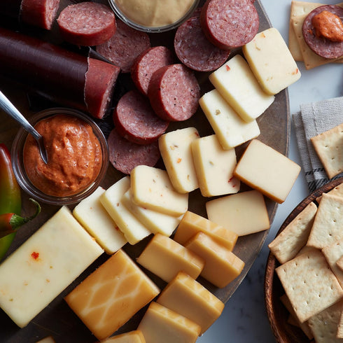 Summer 3 Pack 100% Hickory Farms Signature Beef Sausage - | Beef - Great for Charcuterie Boards | Award-Winning