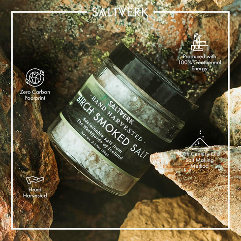 Flaky Pure & Birch Smoked Icelandic Sea Salt Bundle