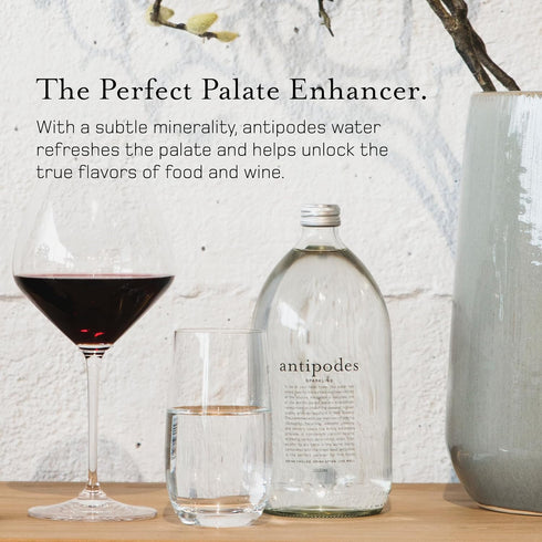ANTIPODES 16.9 oz (500 mL) (4 - Sparkling Water - Glass Bottles)