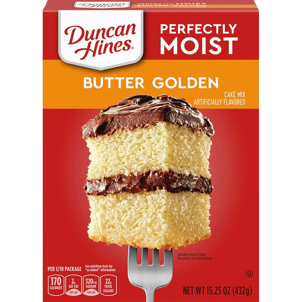 Duncan Hines Signature Golden Butter Recipe Cake Mix (Pack of 3)
