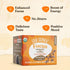 Pack 3 (30 Packets Four Sigmatic Mushroom Mix Coffee Lion's Mane | Focus | of Total)