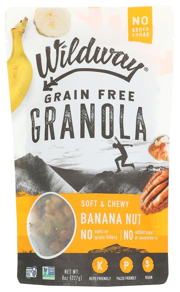 Wildway, Granola Banana Nut, 8 Ounce