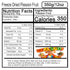 12.3oz (350g) 100% Premium Freeze Dried Passion Fruit - No Sugar Added | Tropical Flavor for Drinks, Baking & Smoothies