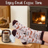 5 Set Vabean Pieces Coffee Gift Basket for Women - Coffee Lover Gifts Includes Mug and Spoon Rest Holder, Candle