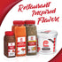 21 oz 21 Lawry's Roasted Garlic & Red Bell Pepper Monterey Style Seasoning, - One Ounce Container of Roasted Red Bell