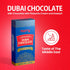 NURRY 7.68 oz 100% Dubai Chocolate - Pistachio Cream-Filled Viral Milk Chocolate Bar - Original Taste with Creamy