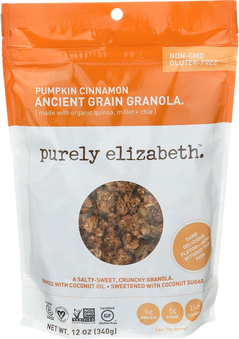 purely elizabeth. Ancient Grain Granola - Gluten-Free, Vegan & Non-GMO | Certified