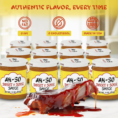 12 Pack Ah-So Sweet & Sour Sauce