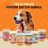 Poochie Butter 16 Oz (Pack 2) Natural Dog Peanut Butter - Made in USA Healthy, Creamy Peanut Butter Spread for Lick