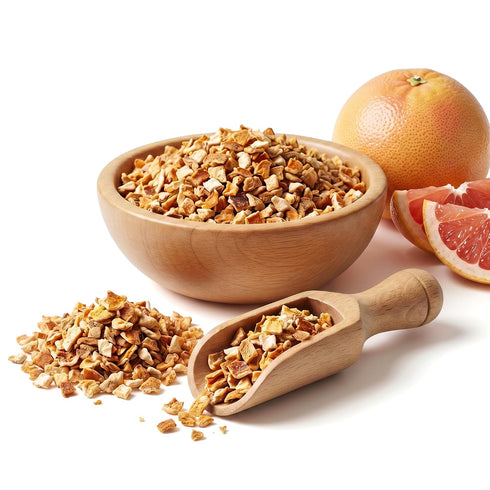 3 NY Spice Shop Dried Grapefruit Peel Cut & Sifted - Pound Cut Grapefruit Peel Herb for Herbal Tea Citrus Blend