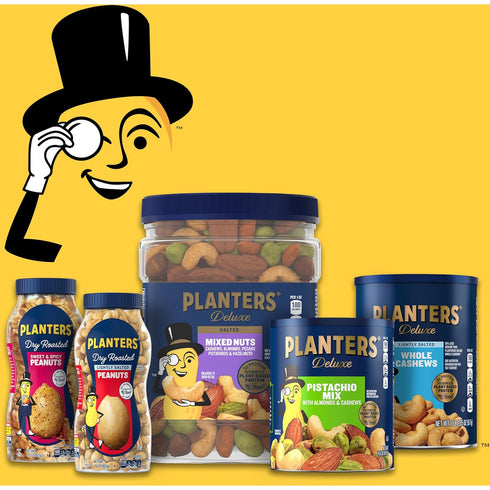 Packs Pack, 5 Oz Pack 1 PLANTERS Cashews Dill Pickle - Trail Mix Snack - Snacks with Dill Pickle, Snack Party Trail