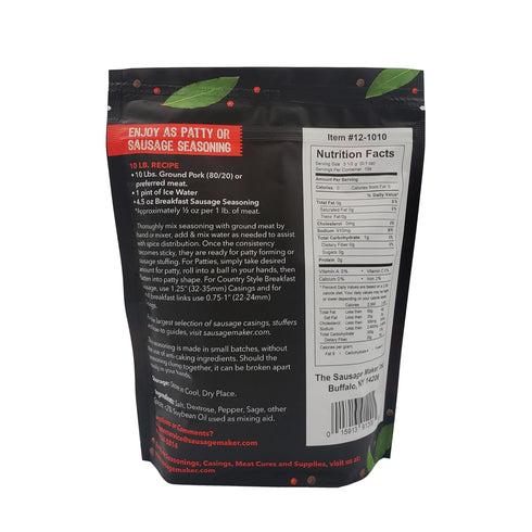 1 lb. 8 oz. The Sausage Maker - Breakfast Sausage Seasoning