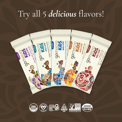 6.3 7 Count Gomacro, Bar Kids Cinnamon Roll Organic, Ounce
