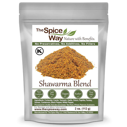 The Spice Way Shawarma Blend - 2 oz Recipe Inside for Meat and Poultry Rub