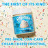 0g 8oz FitBake Cream Cheese Frosting | Keto Frosting for Low Carb Desserts | Sugar Free Cream Cheese Keto Icing | Net