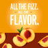 8.4 OZ, 24 IZZE Sparkling Juice Beverage Blend, Peach, No Sugar Added, FL Cans