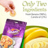 8.8 oz Vinamit Dried Banana Chips, Resealable Bag | Banana Chips Unsweetened, Non-GMO, Gluten-Free, No Added Sugar & No