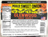 Glenwood Snacks 9 Glenwood Beef Jerky Maui Sweet Onion Ounce Resealable Bag - Moist & Tender, High-Protein Snack, Made