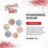 (4oz 6 Pack) Ultimate Baker Powdered Sugar - Naturally Colored Icing Sugar for Icing & Frosting, Extra Fine Grain