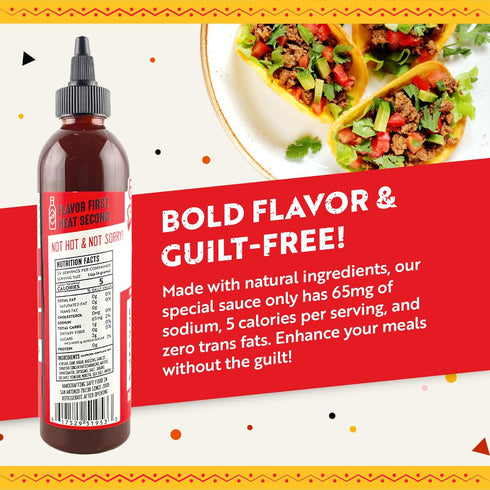 9.5 oz Humble House - Ancho & Morita Chiles Hot Sauce, Low in Calories and Sodium, Vegan Condiments for Chicken Wings