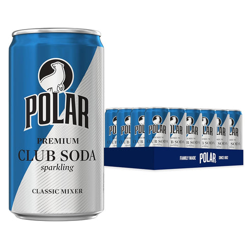 Polar Club Soda 7.5oz Can
