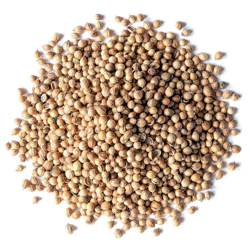 2 Organic Coriander Seeds, Pounds Whole, Non-GMO Spice, Non-Irradiated, Vegan, Dry, Bulk, High in Dietary Fiber