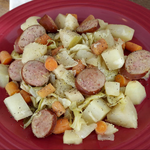Generic Kielbasa Kielbasa, 7.5 oz, 16 lbs Venison Seasoning, by Iron Skillet Seasoning's, Turn your Deer Meat into