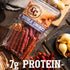 12 Cattleman's Cut Double Smoked Sausages Meat Sticks, Premium Protein Snacks, Keto Friendly, Gluten Free, Carnivore