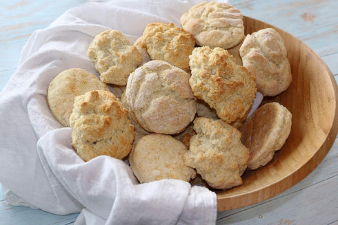 8-9 Mom's Place Gluten-Free Buttermilk Biscuit Mix | Dairy Free & Easy to Prepare | Nut Free, Soy Free, Non-GMO | Makes