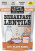 Lentil Telepathy Chocolate Breakfast Lentils, Crunchy High Protein Cereal & Granola Alternative,