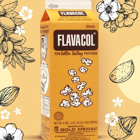 Flavacol Popcorn Season Salt (3 Pack, 35 oz each) - Total 105 Ounces