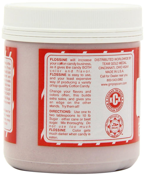 Gold Medal Orange Flossine Can - Sweet Flavoring