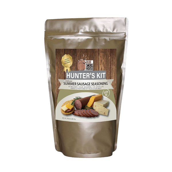 Hunter's Kit (Deluxe Summer Sausage, 23.04). Kit includes 1.38 lb. Seasoning, 1