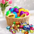 Pack 24 Easter Candy with Fillable Plastic Eggs Bundle - Of Plastic Eggs With Assorted Chocolate Candy for Filling
