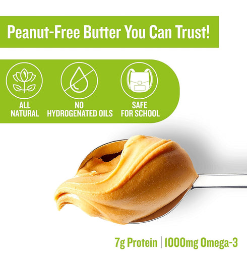 4.4lb 2 Pack Wowbutter Natural Peanut Free Creamy Jars