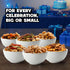 6 Set Nut Gift Basket for Men Birthday Gifts for Men with Gourmet Nut Varieties Resealable Snack Pouches Gift for Dad