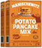 Manischewitz Potato Pancake Mix 6oz (2 Pack) Gluten Free, No MSG, Traditional