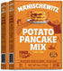 Manischewitz Potato Pancake Mix 6oz (2 Pack) Gluten Free, No MSG, Traditional
