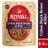 8.5 oz (Pack 6) Royal Cuban Black Beans & Basmati Rice - Ready to Heat Microwavable Pouch