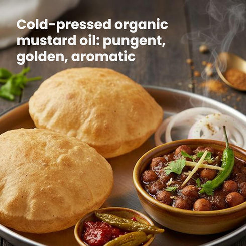 24 Mantra Organic 100% Unrefined Mustard Oil/Sarson Oil/Avanune - Organic | Chemical Free & Pesticides Free | Double