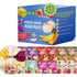 ONETANG Freeze-Dried Mixed Fruit, 12 Pack Single-Serve Pack, Non GMO, Kosher, No