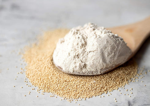 6 Food to Live Organic Amaranth Flour, Pounds - Non-GMO, Fine Meal, Whole Grain Flour, Stone-Ground, Kosher, Vegan