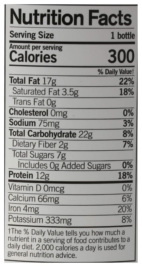 12 FORAGER PROJECT Organic Cinnamon Vanilla Plant-Based Protein Shake, FZ