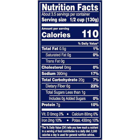 15.5 oz (Pack 12), BUSH'S BEST Canned White Chili Bean Mild, Source of Plant Based Protein and Fiber, Low Fat, Gluten