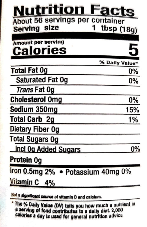 JAMAICAN CURRY SEASONING 35 OZ