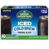 60-Count (6 Packs 10) Green Mountain Coffee Roasters Original Black Iced Cold Brew Coffee, Single Serve Keurig K-Cup