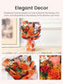 Polylove Mother Day Gift Forever Flowers Bouquet Preserved Roses with Bear Gift Box for Wife Anniversary Birthday
