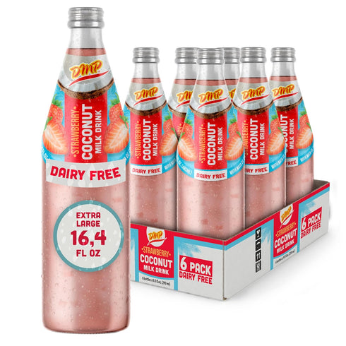 De Mi Pais Strawberry Coconut Milk Drink Creamy Dairy Free & Lactose