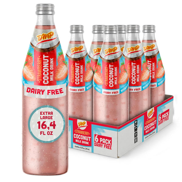 De Mi Pais Strawberry Coconut Milk Drink Creamy Dairy Free & Lactose