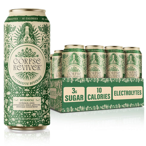 Corpse Reviver: Electrolyte Hydration Drink | Organic, Non-Alcoholic, 175mg Magnesium, 325mg Potassium,